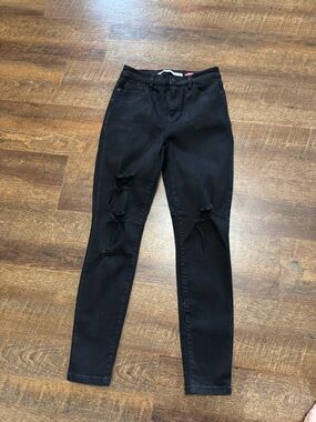 Celebrity Pink “The Deb” High Rise Skinny Jeans Womens Size 3/26 Black
